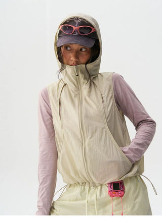 [Monterest] UPF50+ Lightweight Hooded Sun Protection Vest
