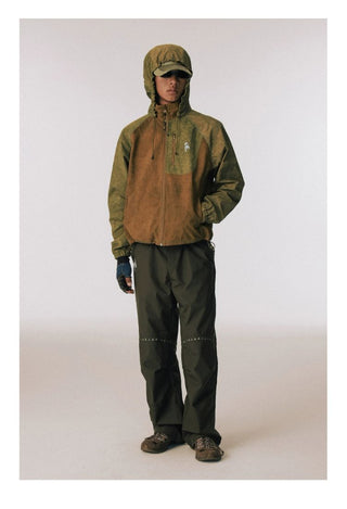 [CONP] Tie-Dye Outdoor Hooded Nylon Jacket