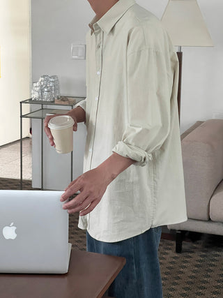 Dear Cotton Oversized Shirt