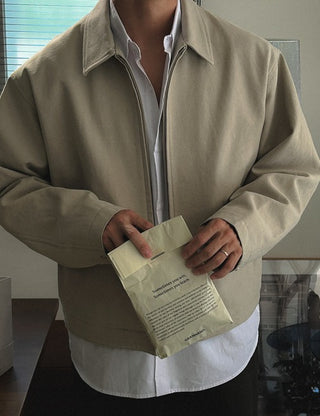 [PREMIUM] Cotton Blouson Jacket (3 colors)