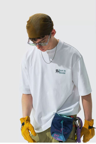 [Monterest] 5A Antibacterial Quick-Dry Outdoor Print Tee