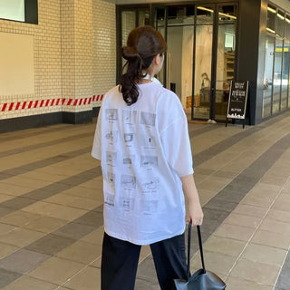 Simple Picture Short-Sleeved T-Shirt