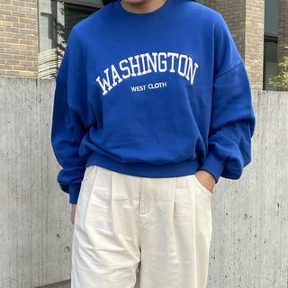 Washington Crop Sweatshirt