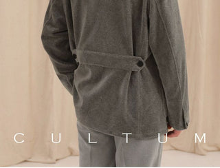 [CULTUM] Velvet French Blazer Jacket