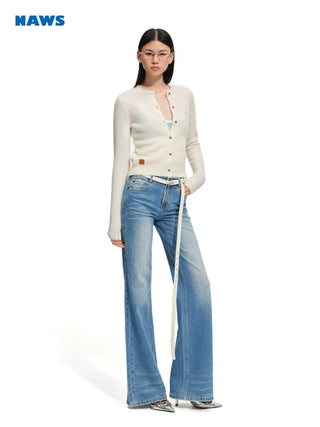 [NOTAWEAR] Wool Blend Loop Yarn Knit  Cardigan