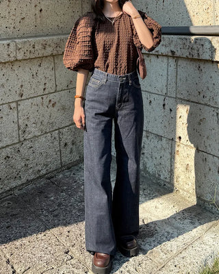 Big puff blouse