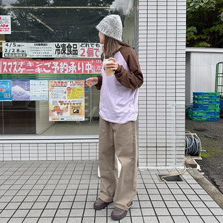 Melange Knit Bucket Hat