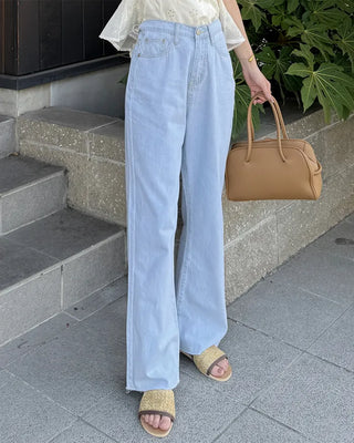 Bootcut denim pants