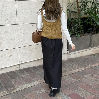 Twist strap skirt