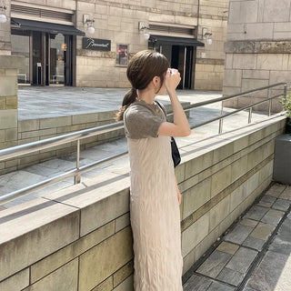 Wrinkle Camisole Dress