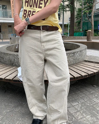 Cutout Wide Fit Pants