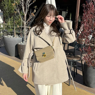 Shirred Warmer Turtleneck