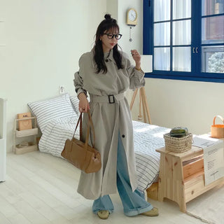 Oversized trench coat