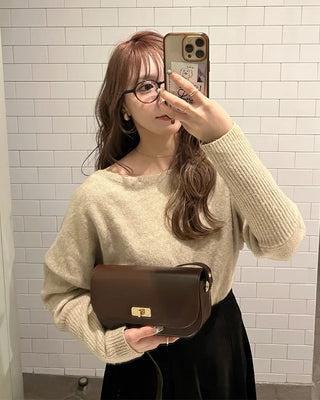 Classic boat neck knit