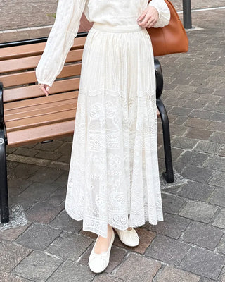 Shirred Ribbon Flat Shoes