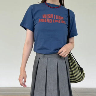 Wish Lettering T-Shirt