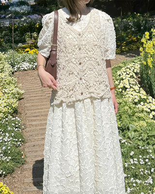 Vintage Crochet Vest