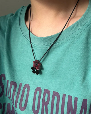 Double Flower Necklace