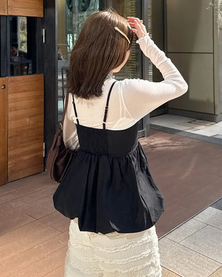 Balloon Flare Bustier