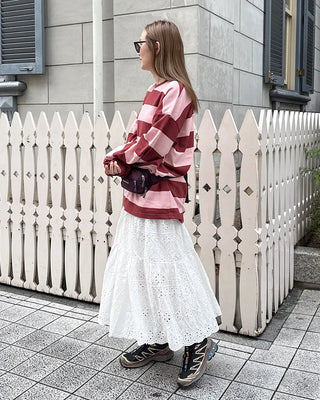 Oversized Wide Striped T-Shirt