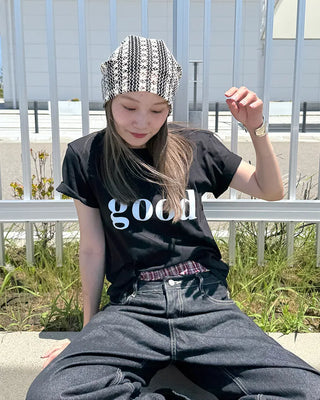 Patterned Stripe Beanie