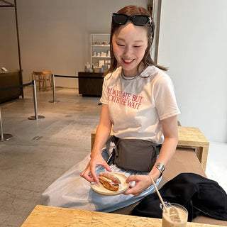 WAIT Lettering Short-Sleeve T-Shirt