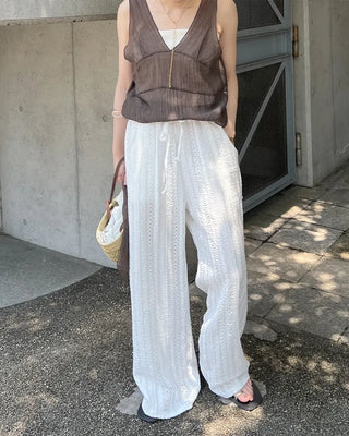 Scarf set sheer layered dress