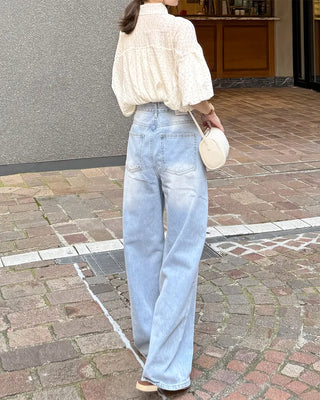 Polka Dot Balloon Blouse