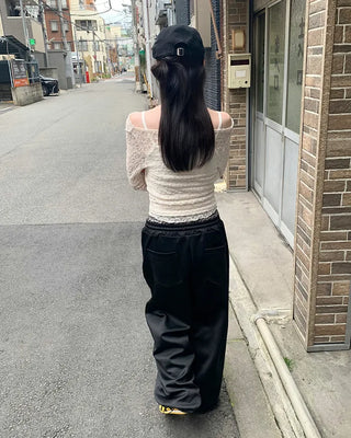 Sweatpants with Layered Point Pants