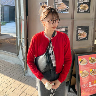 Half-moon shoulder bag