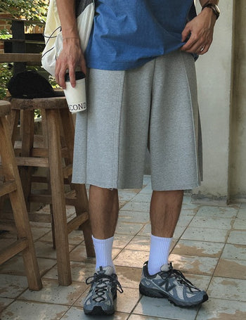 [PREMIUM] Cut Sweat Bermuda Shorts (3 colors)