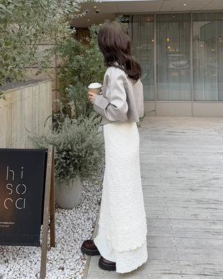 Basic short jacket