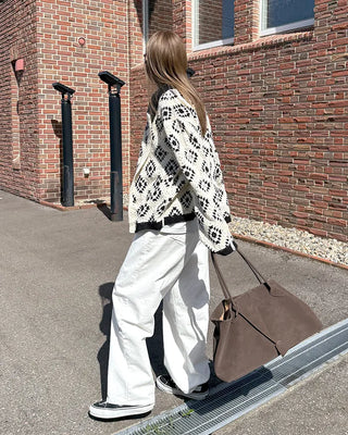 Vintage Jade Pattern Cardigan