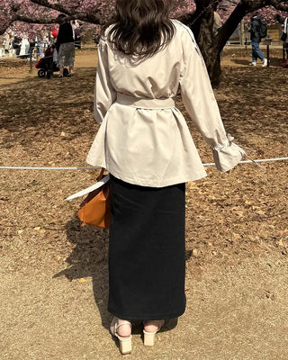 Half trench coat