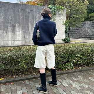 (Unisex) Half-Zip Knit