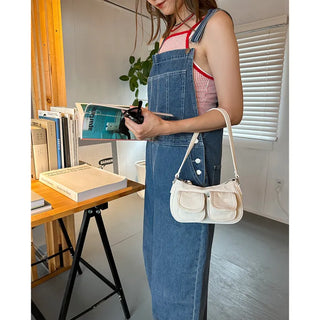 Checked halter neck sleeveless dress