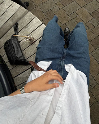 Faux Leather Multi-Pocket Waist Bag