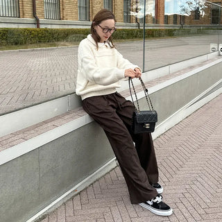 Color patchwork knit