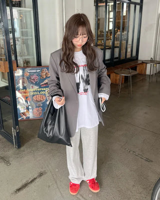 Slit Loose Fit T-Shirt