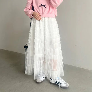 Chiffon Cancan Skirt