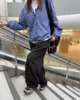 (Unisex) Wide Tuck Sweatpants