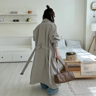 Oversized trench coat