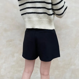 Belted shorts