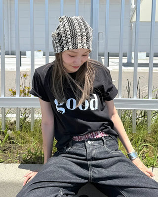 Patterned Stripe Beanie
