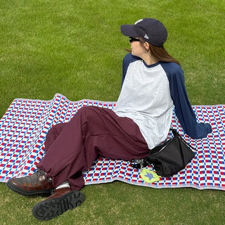 (Unisex) Parachute Wide Fit Cotton Pants