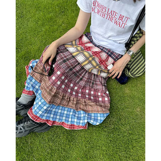 Hippie patchwork skirt