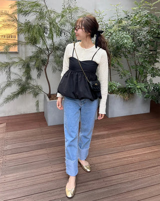 Balloon Flare Bustier