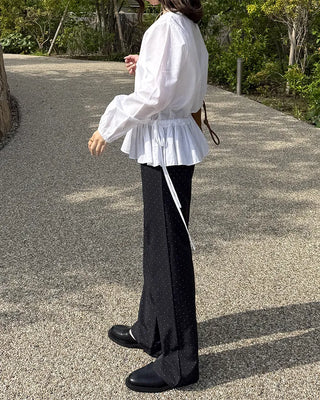 Dot banding pants