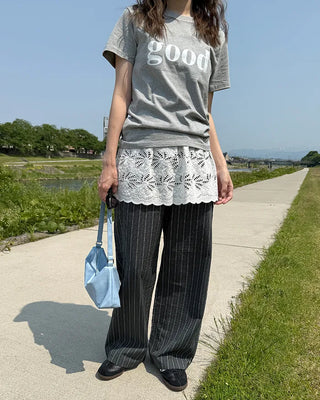 good Printed Short-Sleeved T-Shirt