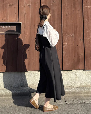 Simple bustier long dress